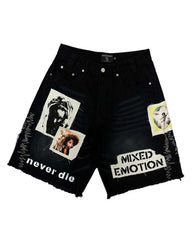 Mixed Emotions Chaos Carpenter Shorts Black