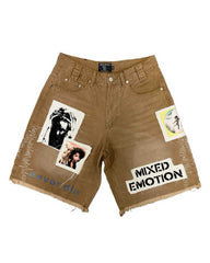 Mixed Emotions Chaos Carpenter Shorts Khaki