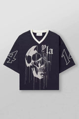 YOUNG LA American Trendy Brand Fitness Sports Short Sleeve Quick Drying Breathable Loose Large Mesh Trendy T-shirt Top for Men (2)