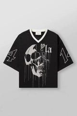 YOUNG LA American Trendy Brand Fitness Sports Short Sleeve Quick Drying Breathable Loose Large Mesh Trendy T-shirt Top for Men (5)