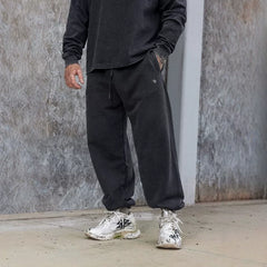 American fashion brand YOONGLA sports and fitness pants, European and American drawstring jogging cotton casual versatile ankle binding pants