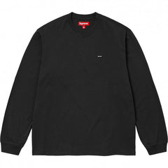 Supreme Small Box Logo Long Sleeve Top - Black