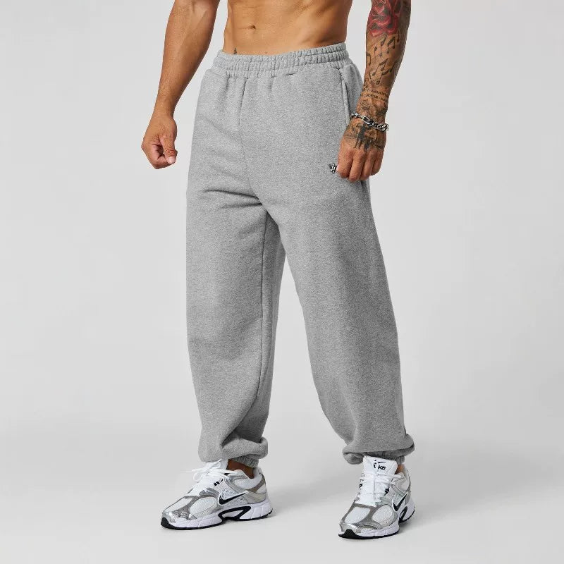 American fashion brand YOONGLA sports and fitness pants, European and American drawstring jogging cotton casual versatile ankle binding pants