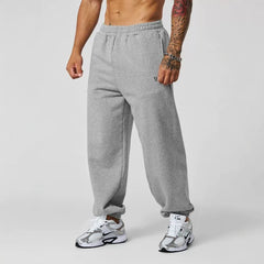 American fashion brand YOONGLA sports and fitness pants, European and American drawstring jogging cotton casual versatile ankle binding pants