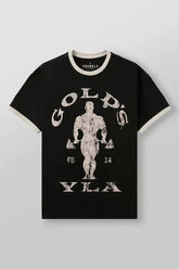 YOUNG LA American Trendy Brand Fitness Sports Short Sleeve Quick Drying Breathable Loose Large Mesh Trendy T-shirt Top for Men (7)