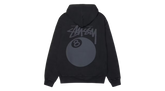 Stussy 8 Ball Pigment Dyed Hoodie Black