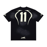 Hellstar Star Flame Face Graphic Oversized T-Shirt