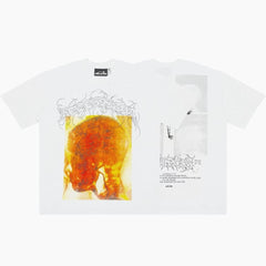 Hellstar Studios Large Logo Vintage Washed Oversized T-Shirt