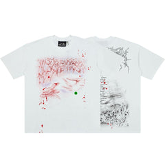 Hellstar Studios INS Style Large Logo Oversized Cotton T-Shirt
