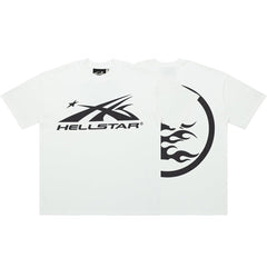 Hellstar Sports Bold Logo Graphic Oversized T-Shirt - White