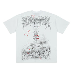 Hellstar Studios INS Style Large Logo Oversized Cotton T-Shirt
