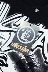 Hellstar Vintage Washed Eye Print T-shirt