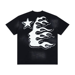 Hellstar Vintage Washed Eye Print T-shirt