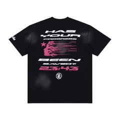 Hellstar Brain Cross Graphic Oversized Cotton T-Shirt