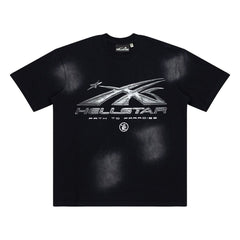 Hellstar Sports Graphic Logo Oversized Cotton T-Shirt