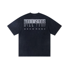 Hellstar Reversible Graphic T-Shirt (Washed Black)