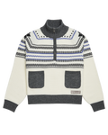 Folklore Album Quarter Zip Up Sweater