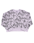 Taylor Swift | The Eras Tour Cropped Lavender Pullover