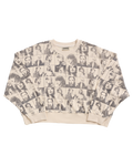 Taylor Swift | The Eras Tour Cropped Beige Pullover