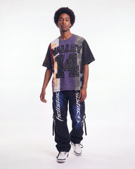 Hellstar Printed Cargo Pants Black