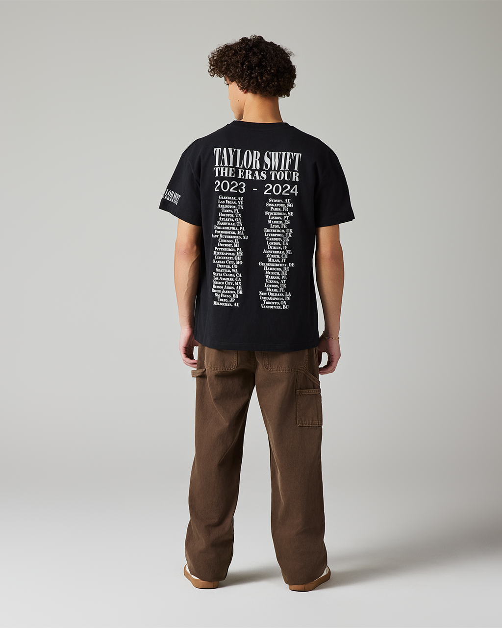 Taylor Swift | The Eras Tour Through Vancouver II Black T-Shirt