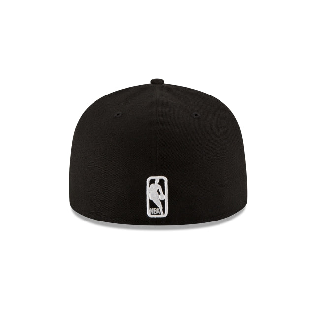 Chicago Bulls Black & White 59FIFTY Fitted Hat