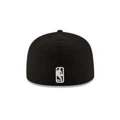 Chicago Bulls Black & White 59FIFTY Fitted Hat