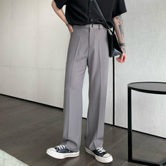 Belted Pleated Pants