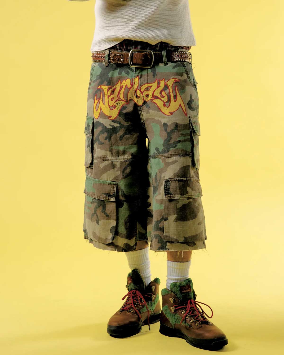 Bravest Studios War Baby Camo Cargo Shorts