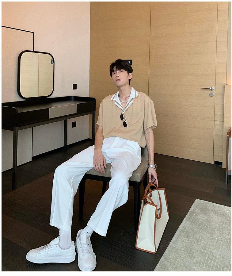 Drape Casual Pants