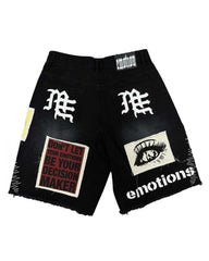 Mixed Emotions Chaos Carpenter Shorts Black