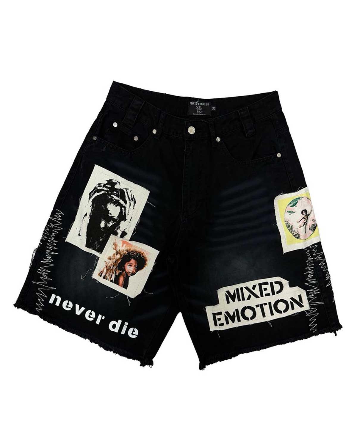 Mixed Emotions Chaos Carpenter Shorts Black