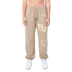 Cross border foreign trade American style trendy brand YOUNG LA fitness jogger sports European and American casual looped cotton leg tied pants