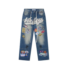 Vale Forever Embroidered Jeans