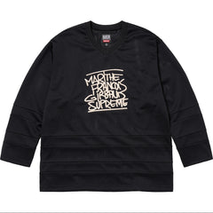 Supreme x Marithé + François Girbaud Hockey Jersey – Black