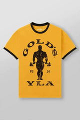 YOUNG LA American Trendy Brand Fitness Sports Short Sleeve Quick Drying Breathable Loose Large Mesh Trendy T-shirt Top for Men (3)