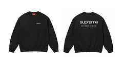 Supreme Shop Crewneck – Black