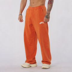 European and American new trendy brand YOUNG LA, slow runners, sports straight leg pants, casual fitness training, loose pants for men