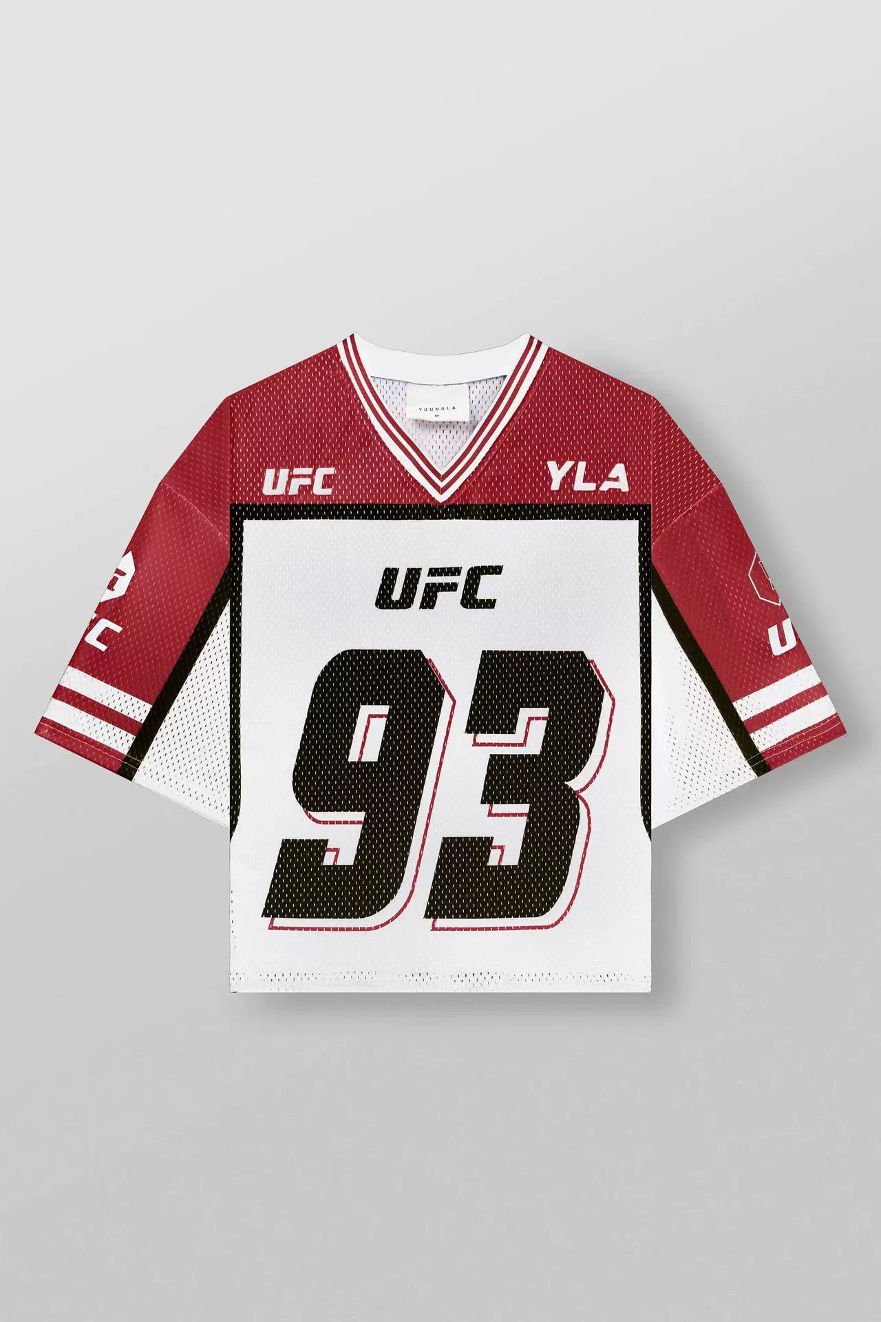 YOUNGLA美式新款男士超大T恤 UFC联盟同款运动健身速干透气短袖男