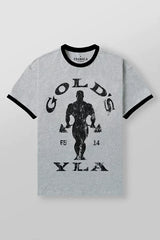 YOUNG LA American Trendy Brand Fitness Sports Short Sleeve Quick Drying Breathable Loose Large Mesh Trendy T-shirt Top for Men (2)