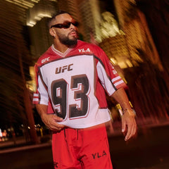 YOUNGLA美式新款男士超大T恤 UFC联盟同款运动健身速干透气短袖男