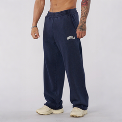European and American new trendy brand YOUNG LA, slow runners, sports straight leg pants, casual fitness training, loose pants for men