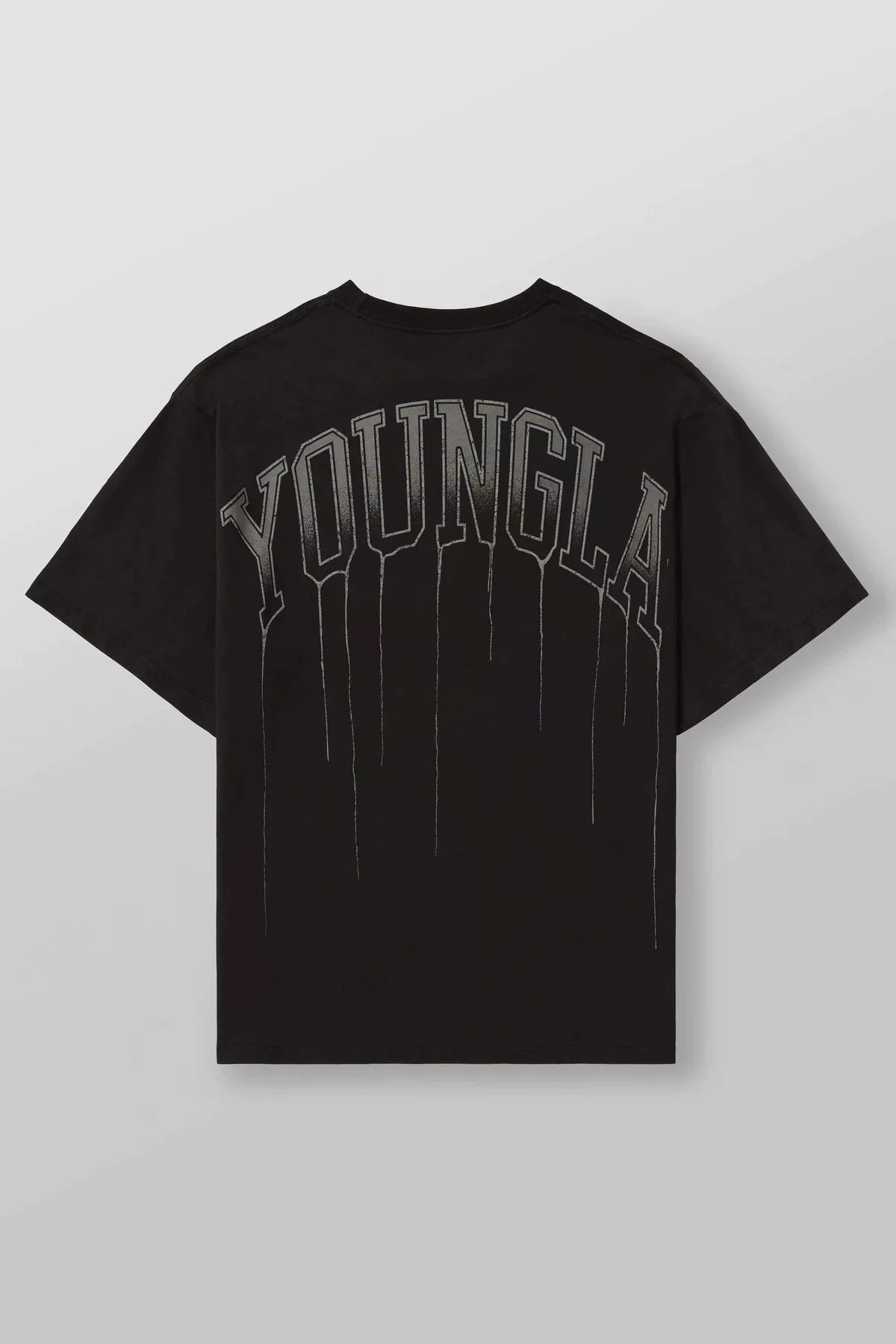 European and American trendy brand Youngla sports T-shirt American casual T-shirt fitness loose round neck short sleeved cross-border foreign trade