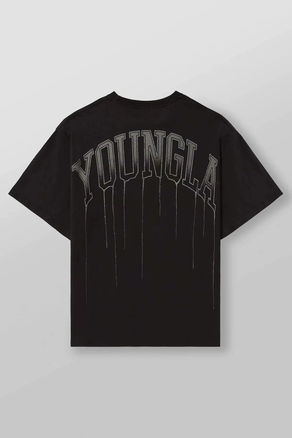 European and American trendy brand Youngla sports T-shirt American casual T-shirt fitness loose round neck short sleeved cross-border foreign trade