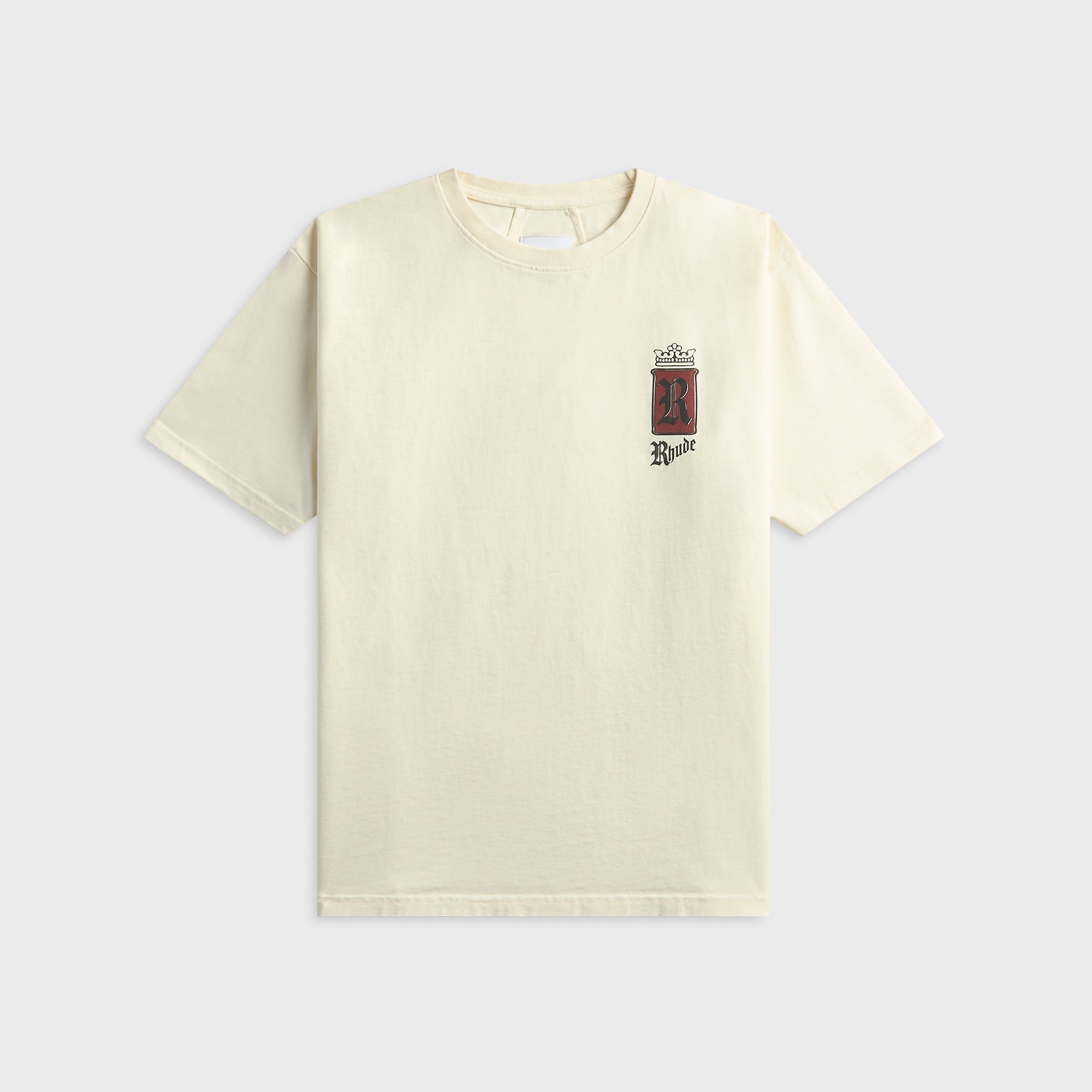 Rhude Fumar 91 Tee - Vintage White / Black / Red