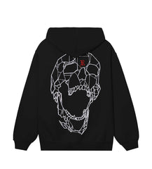 Revenge RED SPIDER HOODIE BLACK