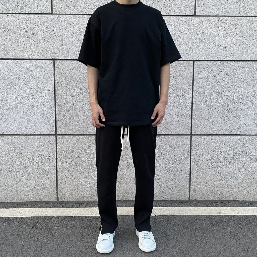 Side Zipper Slim Sports Pants