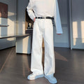 Wide-leg Straight-leg Jeans
