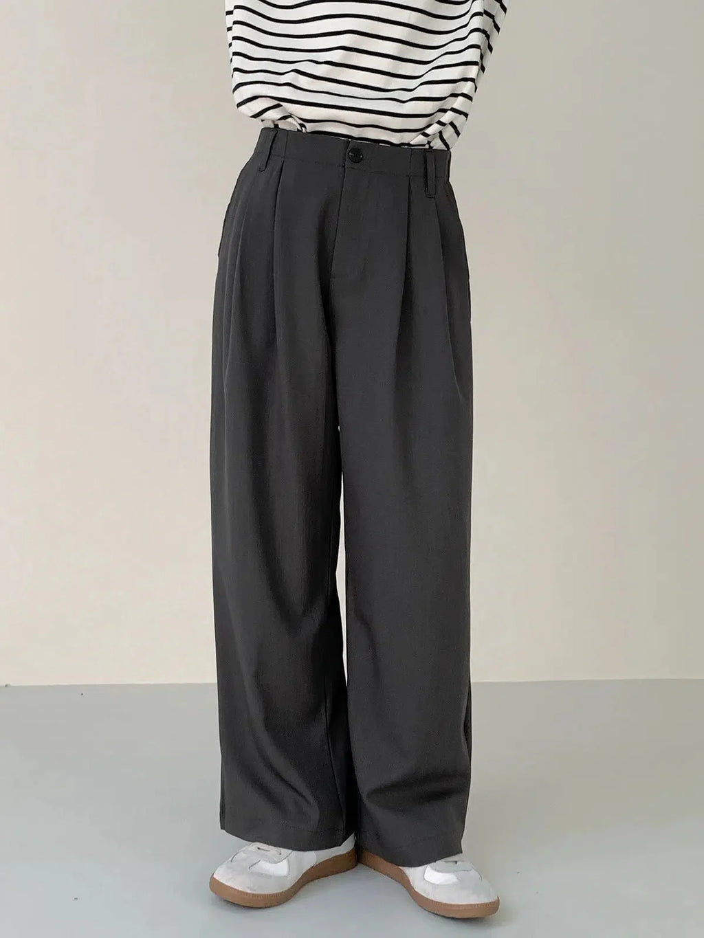 Wide-leg Suit Pants