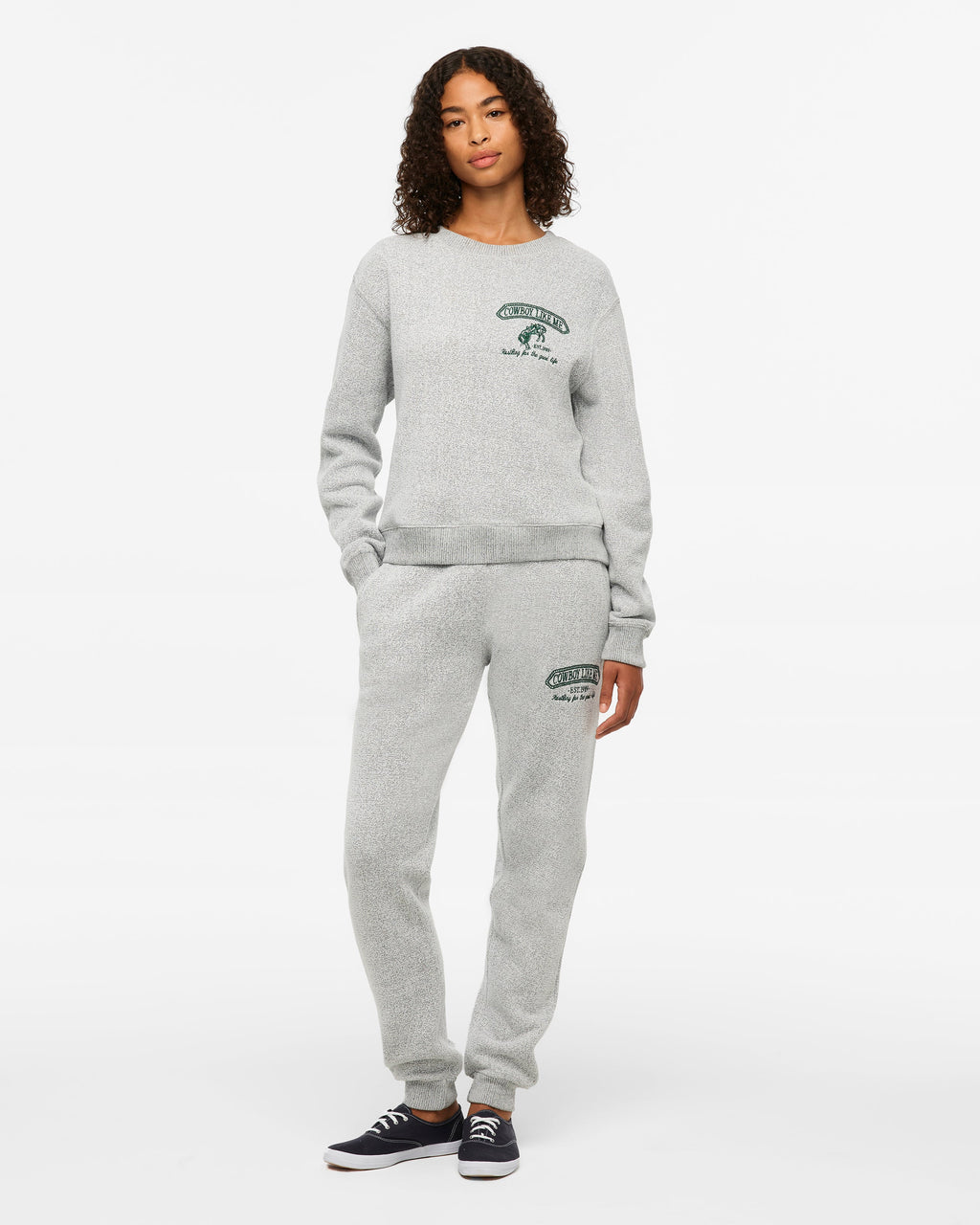 Cowboy Like Me Crewneck